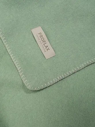 PROFLAX | Coperta - Plaid PROFLAX FLEECE 160x200cm Secret Grey | hellgrün